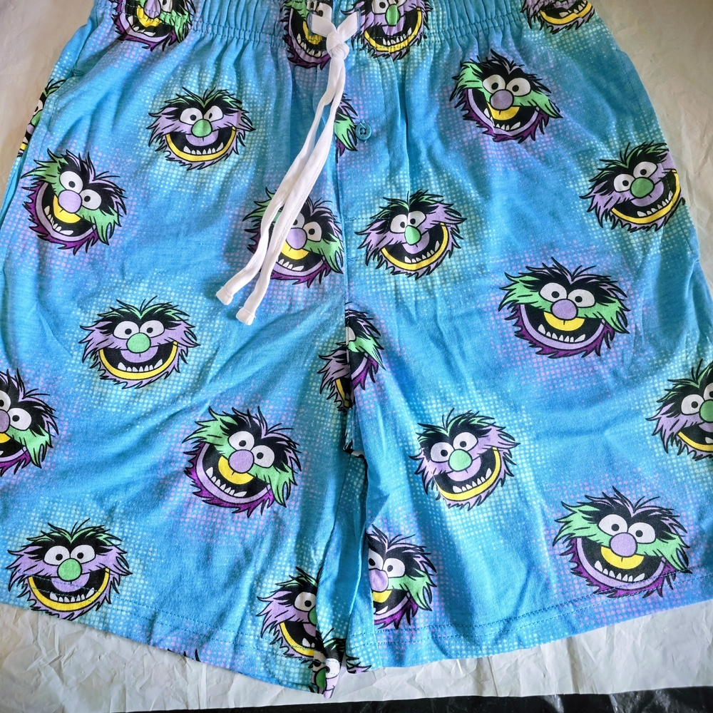 Disney Blue Graphic Boxer Briefs With Pockets New Size Small